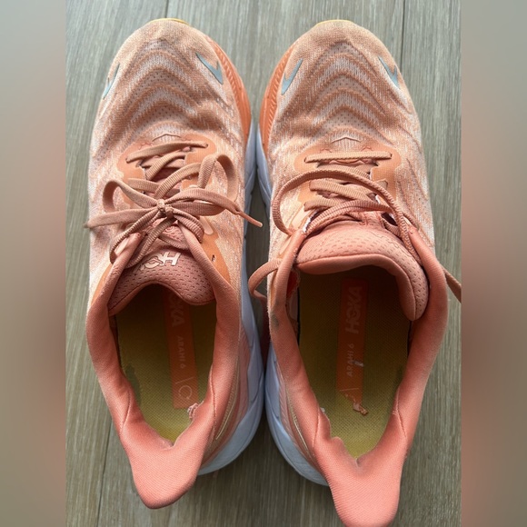 Hoka One One Arahi 6 Womens Size 8B Orange Walking Shoes - Picture 5 of 10